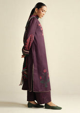 3-PC Unstitched Digital Printed Chiffon Coco By Zara Shahjahan | Lilt-7A